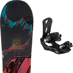 comparer et trouver le meilleur prix du snowboard Rossignol Angus 19 + staxx pepper 20 sur Sportadvice