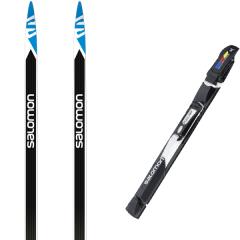 comparer et trouver le meilleur prix du ski Salomon Rc skin med 19 + sns pilot equipe skate 20 sur Sportadvice