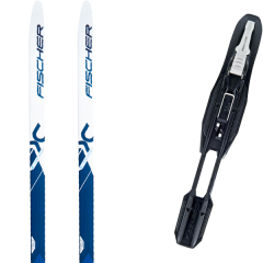 comparer et trouver le meilleur prix du ski Fischer Fibre crown ef ifp + tour step-in ifp blk/white sur Sportadvice