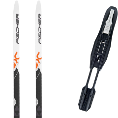 comparer et trouver le meilleur prix du ski Fischer Sporty crown ef ifp + tour step-in ifp blk/white sur Sportadvice