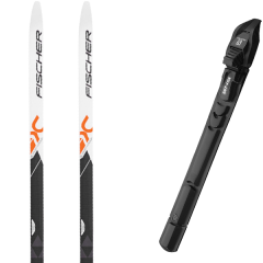 comparer et trouver le meilleur prix du ski nordique Fischer Sporty crown ef ifp 20 + sns profil access 20 sur Sportadvice