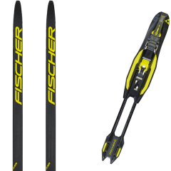 comparer et trouver le meilleur prix du ski nordique Fischer Rcr skate stiff ifp 20 + race skate ifp black yellow 20 sur Sportadvice
