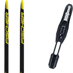 comparer et trouver le meilleur prix du ski nordique Fischer Twin skin pro medium ifp 20 + tour step-in ifp blk/white 20 sur Sportadvice