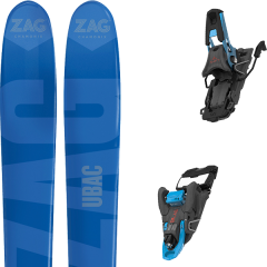 comparer et trouver le meilleur prix du ski Zag Ubac 102 19 + s/lab shift mnc blue/black sh110 sur Sportadvice