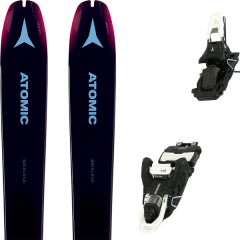 comparer et trouver le meilleur prix du ski Atomic Backland wmn 85 purple/pink + shift mnc 13 jet black/white 90 sur Sportadvice