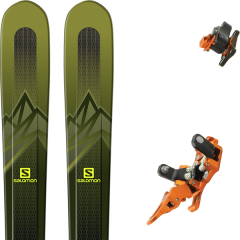 comparer et trouver le meilleur prix du ski Salomon Mtn explore 88 kaki/yellow + oazo sur Sportadvice