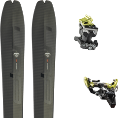 comparer et trouver le meilleur prix du ski Elan Ibex 94 carbon xlt 19 + speed radical black/yellow 19 sur Sportadvice