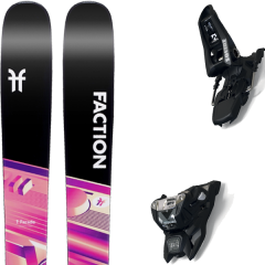 comparer et trouver le meilleur prix du ski Faction Prodigy 1.0 + squire 11 id black sur Sportadvice