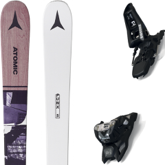 comparer et trouver le meilleur prix du ski Atomic Punx five grey/brown + squire 11 id black sur Sportadvice
