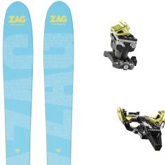 comparer et trouver le meilleur prix du ski Zag Ubac 95 lady + speed radical black/yellow 19 sur Sportadvice