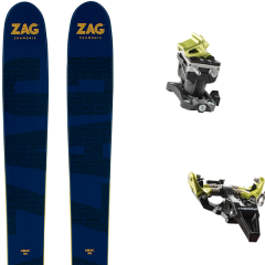 comparer et trouver le meilleur prix du ski Zag Ubac 95 + speed radical black/yellow 19 sur Sportadvice