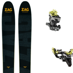 comparer et trouver le meilleur prix du ski Zag Bakan + speed radical black/yellow 19 sur Sportadvice