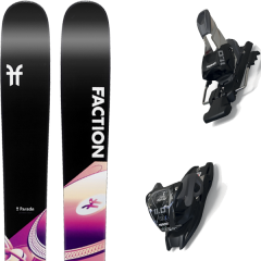 comparer et trouver le meilleur prix du ski Faction Prodigy 2.0 + 11.0 tcx black/anthracite sur Sportadvice