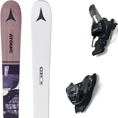 comparer et trouver le meilleur prix du ski Atomic Punx five grey/brown + 11.0 tcx black/anthracite sur Sportadvice