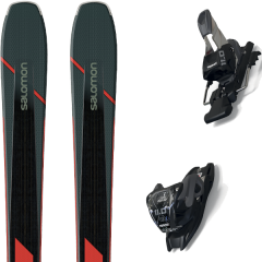 comparer et trouver le meilleur prix du ski Salomon Xdr 88 ti gy/bk/orange + 11.0 tcx black/anthracite sur Sportadvice