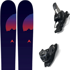 comparer et trouver le meilleur prix du ski Dynastar Menace 90 + 11.0 tcx black/anthracite sur Sportadvice