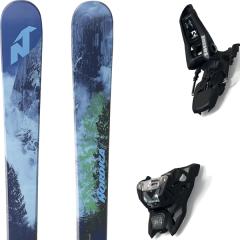 comparer et trouver le meilleur prix du ski Nordica Soul r 84 blue/red + squire 11 id black sur Sportadvice