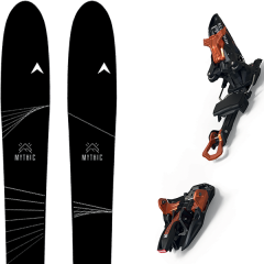 comparer et trouver le meilleur prix du ski Dynastar Mythic 97 pro + kingpin 13 75-100 mm black/cooper sur Sportadvice