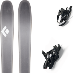 comparer et trouver le meilleur prix du ski Black Diamond Helio 88 + alpinist 9 long travel 90mm black/ium sur Sportadvice