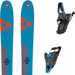 comparer et trouver le meilleur prix du ski Fischer Hannibal 96 carbon + s/lab shift mnc blue/black sh100 sur Sportadvice