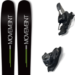 comparer et trouver le meilleur prix du ski Movement Go 106 19 + 11.0 tcx black/anthracite sur Sportadvice