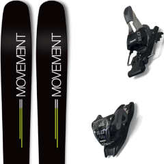 comparer et trouver le meilleur prix du ski Movement Go 109 19 + 11.0 tcx black/anthracite sur Sportadvice