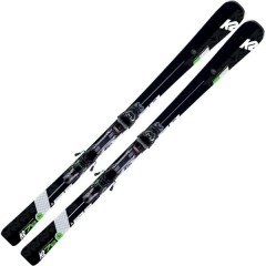 comparer et trouver le meilleur prix du ski K2 Turbo charger + mxc 12 tcx light quikclik blk/grn sur Sportadvice