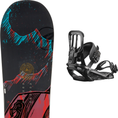 comparer et trouver le meilleur prix du snowboard Rossignol Angus 19 + pact black 20 sur Sportadvice