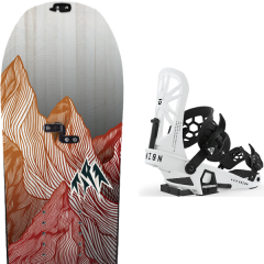 comparer et trouver le meilleur prix du snowboard Jones Solution split 20 + expedition white 20 sur Sportadvice
