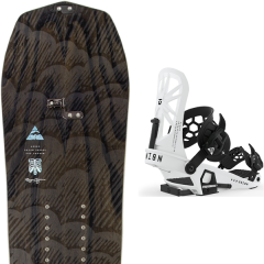 comparer et trouver le meilleur prix du snowboard Arbor Bryan iguchi pro splitboard 20 uni + expedition white 20 sur Sportadvice