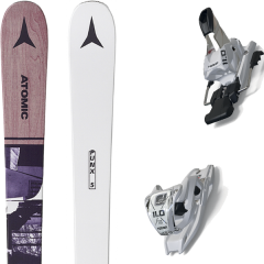 comparer et trouver le meilleur prix du ski Atomic Punx five grey/brown + 11.0 tcx white sur Sportadvice