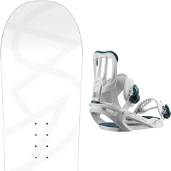 comparer et trouver le meilleur prix du snowboard Salomon 20 + spell white 20 sur Sportadvice