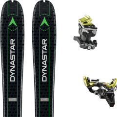 comparer et trouver le meilleur prix du ski Dynastar Vertical deer 19 + speed radical black/yellow 19 sur Sportadvice