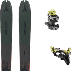 comparer et trouver le meilleur prix du ski Atomic Backland 95 green/black + speed radical black/yellow 19 sur Sportadvice