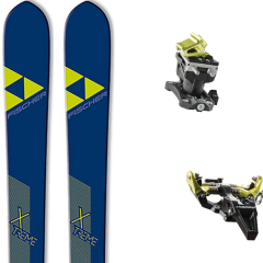 comparer et trouver le meilleur prix du ski Fischer X-treme 82 + speed radical black/yellow 19 sur Sportadvice