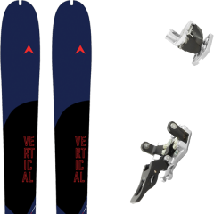 comparer et trouver le meilleur prix du ski Dynastar Vertical pro + guide 12 gris sur Sportadvice