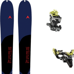 comparer et trouver le meilleur prix du ski Dynastar Vertical pro + speed radical black/yellow 19 sur Sportadvice