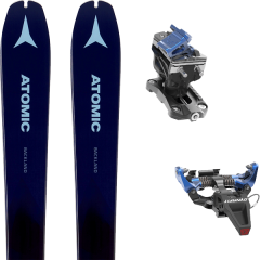 comparer et trouver le meilleur prix du ski Atomic Backland wmn 78 dark blue/blue + speed radical blue sur Sportadvice