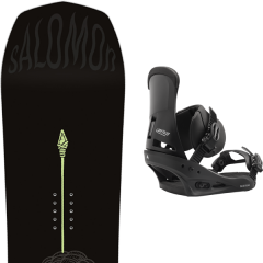comparer et trouver le meilleur prix du snowboard Salomon Assassin pro 20 + custom black 20 sur Sportadvice
