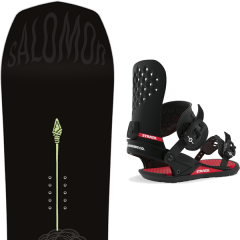 comparer et trouver le meilleur prix du snowboard Salomon Assassin pro 20 + strata black 20 sur Sportadvice