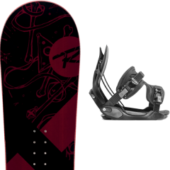 comparer et trouver le meilleur prix du snowboard Rossignol Circuit wide 20 + alpha fusion black 20 sur Sportadvice