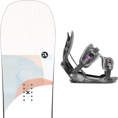 comparer et trouver le meilleur prix du snowboard Amplid Gogo 20 + haylo wm s s black 20 sur Sportadvice