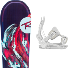 comparer et trouver le meilleur prix du snowboard Rossignol Diva lf lite frame 20 + mayon wm s s platinium 20 sur Sportadvice