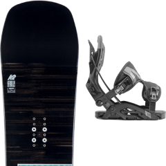 comparer et trouver le meilleur prix du snowboard K2 Afterblack 20 + fuse black 20 sur Sportadvice