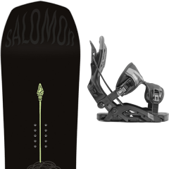 comparer et trouver le meilleur prix du snowboard Salomon Assassin pro 20 + fuse black 20 sur Sportadvice