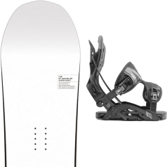 comparer et trouver le meilleur prix du snowboard Salomon Super 8 20 + fuse black 20 sur Sportadvice