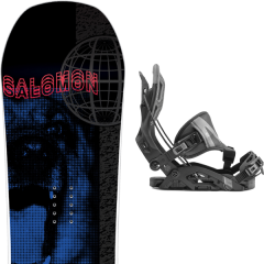 comparer et trouver le meilleur prix du snowboard Salomon Sleepwalker 20 + fuse hybrid black 20 sur Sportadvice