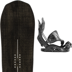 comparer et trouver le meilleur prix du snowboard Arbor Element camber 20 + fuse hybrid black 20 sur Sportadvice