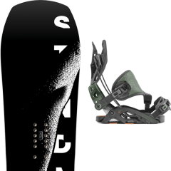 comparer et trouver le meilleur prix du snowboard Yes Standard 20 + fuse-gt hybrid black 20 sur Sportadvice