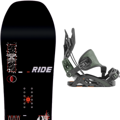 comparer et trouver le meilleur prix du snowboard Ride Algorythm 20 + fuse-gt hybrid black 20 sur Sportadvice